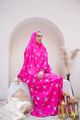 Dai Praying Isdal in from Sotra Hijab – one-piece prayer outfit, soft satin
