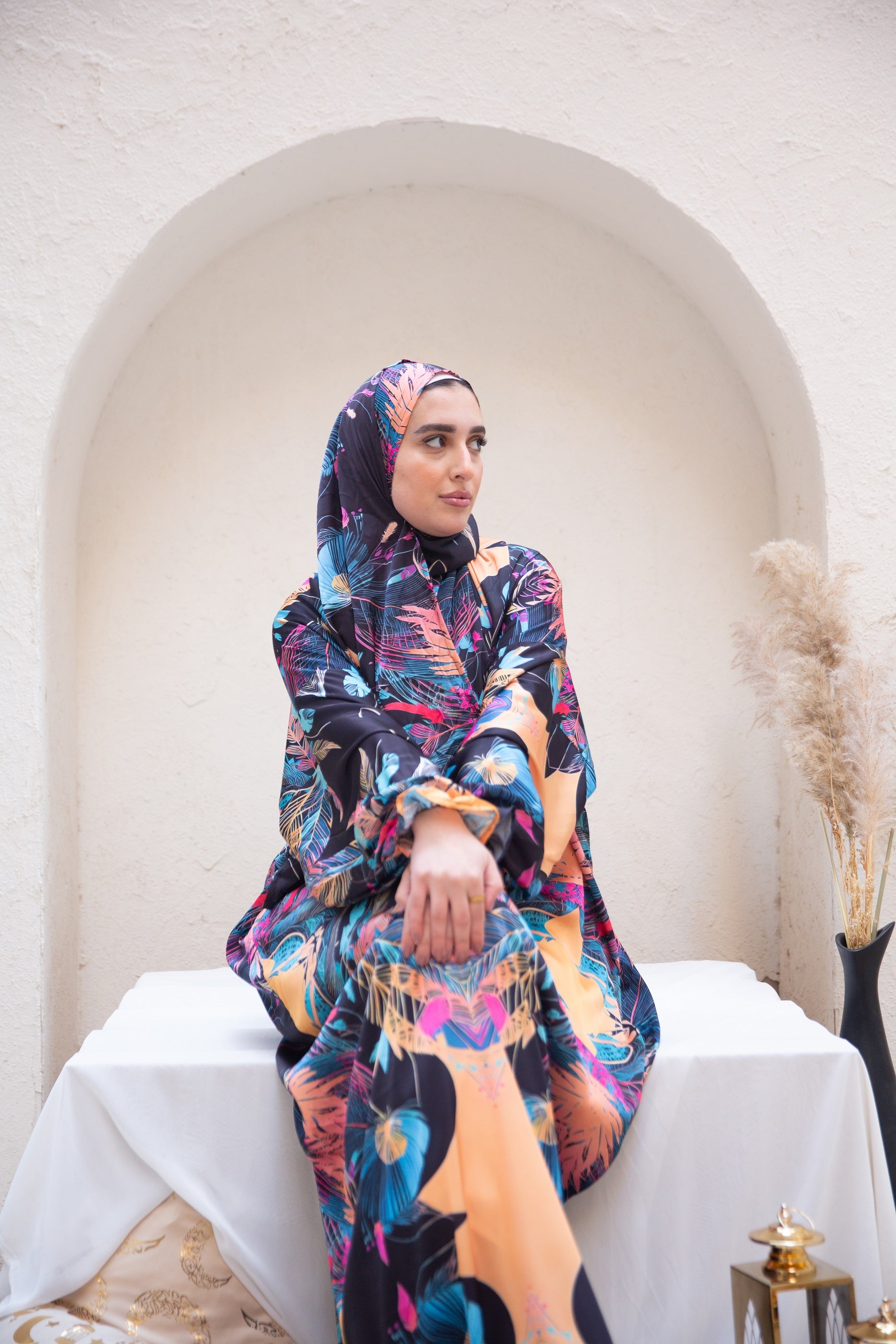 Bahga Praying Isdal in from Sotra Hijab – one-piece prayer 