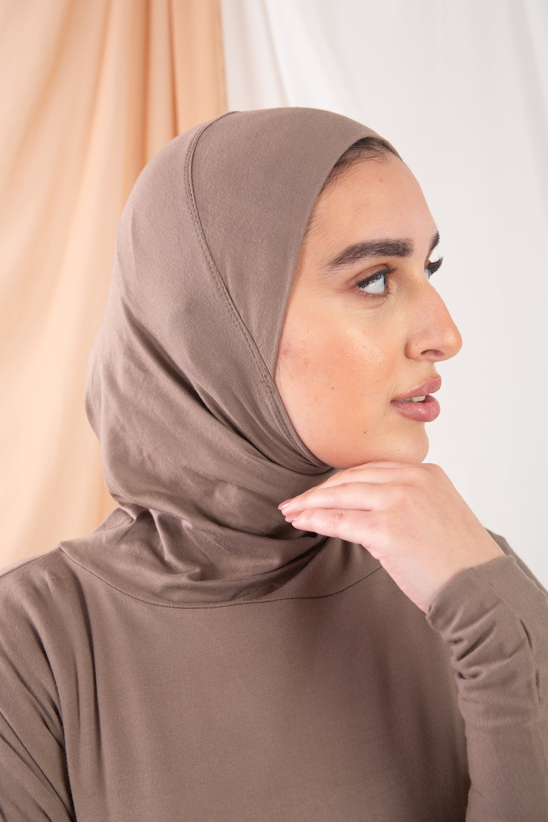 Helal Praying Isdal in Taupe Beige 