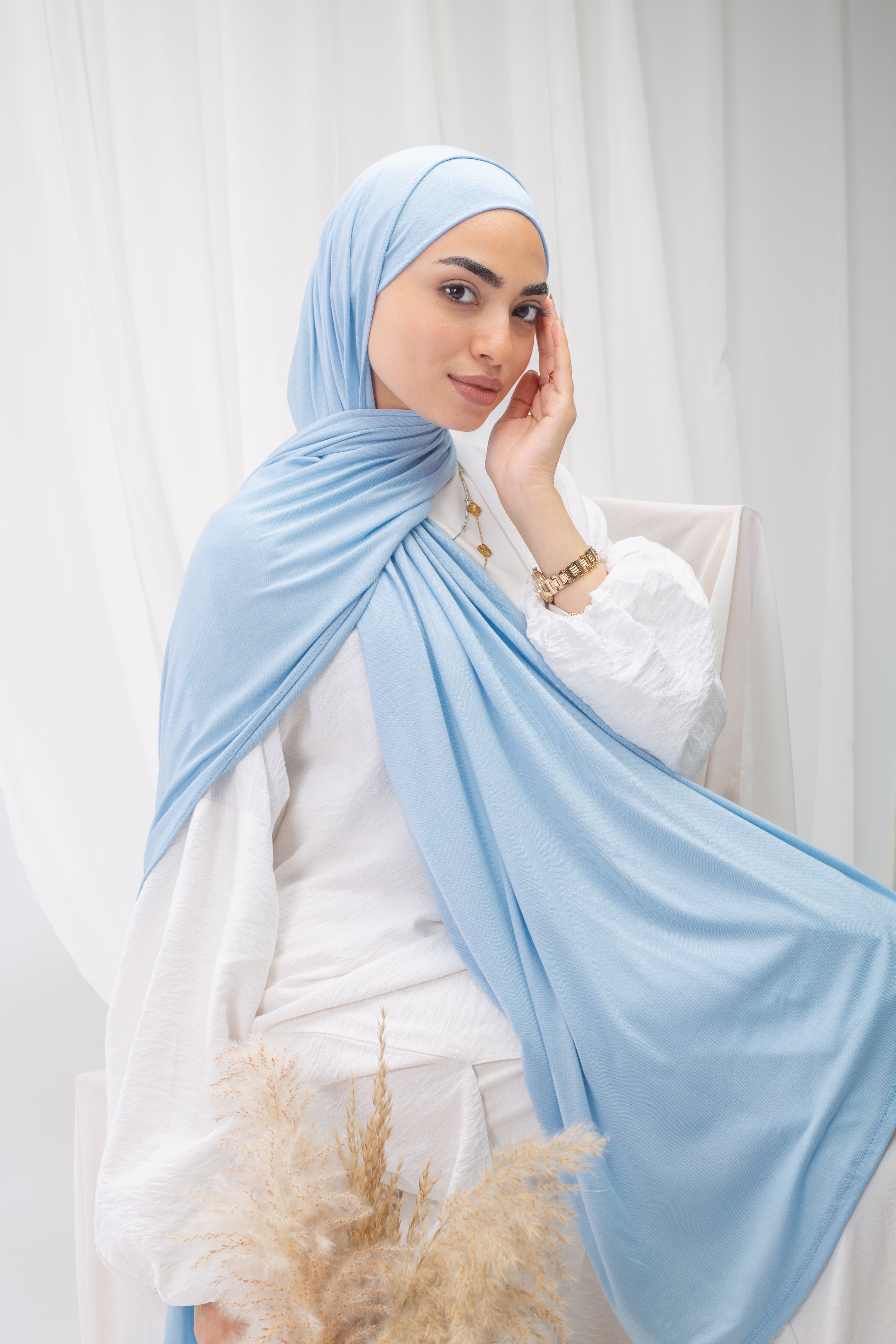 Lycra Scarf with cap