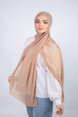 Chiffon Scarf_Beige