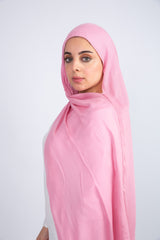 Plain Modal Scarf _Baby Pink